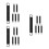 18Pcs Replacement Pruning Shear Springs Stainless Steel Black Durable 2