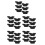 30Pcs Delicate Black Doll T-Shirts Basic Bear Costume for Decor 7