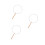 3Pcs Unfinished Handmade Fan Frame Palace Style for Easy Assembly 5