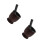2Sets Ergonomic Plastic Garlic Pounder Brown Pestle for Kitchen Use 8