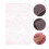 5Pièces Planner Rose 6 Trous Design Pailleté Élégant 10