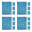 16Pcs Handmade DIY Stream Water Effect Paper Sheet for Outdoor Models 4