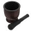 2Sets Ergonomic Plastic Garlic Pounder Brown Pestle for Kitchen Use 2