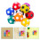 2Sets Space-Saving Plastic Mini Table Soccer Balls for Home and Office 10