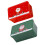 8Pcs Durable Tinplate Holiday Cookie Tins Versatile Mini Storage Boxes 3