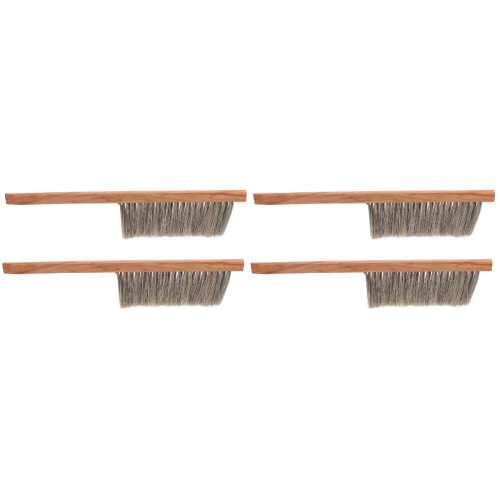 4Pcs Wood Handle Beehive Cleaner Brush Gentle Bristles 2