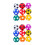 2Sets Space-Saving Plastic Mini Table Soccer Balls for Home and Office 9