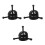 3Pcs Black Steel Fan Puller Tool for Hvac Repair Durable and Easy Use 9
