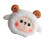 2Sets Needle Felting DIY Wool Felt Sheep White Handmade Craft Kit 2