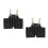 2Pcs Black Make A Bear Outfits Comfortable Cloth Plush Doll Clothes 8