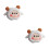 2Sets Needle Felting DIY Wool Felt Sheep White Handmade Craft Kit 8