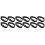 12Pcs Black Adjustable Cone Strap for Football and Soccer Training 8