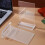 18Pcs Acrylic Tabletop Sign Holders Transparent Document Stands 10