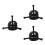 3Pcs Black Steel Fan Puller Tool for Hvac Repair Durable and Easy Use 5