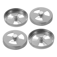 8Pcs Adjustable Stainless Steel Vent Cover for Dryer Oven Silver Metal