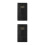 2Pcs Compact Black 2025 Planner Weekly Appointment Office Notebook 4