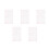 5Pièces Planner Rose 6 Trous Design Pailleté Élégant 8