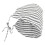 4Pcs Women's Stylish Stripe Beach Hat Foldable Wide Brim Uv Protection 1