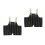 2Pcs Black Make A Bear Outfits Comfortable Cloth Plush Doll Clothes 7