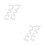 4Pcs White Soft Plush Pipe Cleaners for Creative DIY Crafting Uses 7