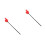 2Pcs Red Finger Pointer Sticks for Interactive Classroom Teaching Aid 7