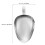 2Pcs Silver Stainless Steel Scoop Food Kitchen Tool 10