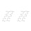 4Pcs White Soft Plush Pipe Cleaners for Creative DIY Crafting Uses 8
