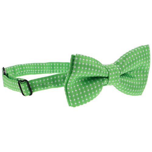 4Pcs Light Bow Ties Pre-Tied Polyester St Patrick's Day