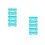 10Pcs Sky-Blue Flute Protective Film Covers ABS Plastic Instrument Use 3