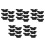 30Pcs Delicate Black Doll T-Shirts Basic Bear Costume for Decor 4