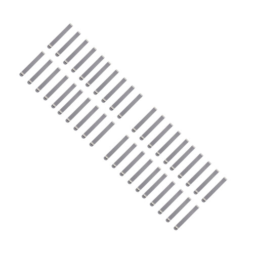 40Pcs Stainless Steel Hemming Clips Silver Sewing and Quilting Tools 2