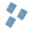 3Pcs PU Weekly Planner Notebook Sky-Blue with Index 4