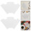 6Pcs Acrylic Transparent Sewing Stencils for Patchwork and Bag Making 7