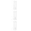 6Pcs Silver Door Handle Spindle Iron Bar Easy Replacement for Home Use 8