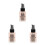 3Pcs Ivory Hydrating Cream Concealer Face Makeup Foundation Cream 4