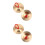 2Pairs Small Copper Finger Cymbals Kids Handheld Rhythm Training Tool 6