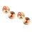 2Pairs Small Copper Finger Cymbals Kids Handheld Rhythm Training Tool 8