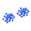 40Pcs Durable Blue Silicone Trombone Mutes Noise-Reducing Accessories 5