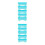 10Pcs Sky-Blue Flute Protective Film Covers ABS Plastic Instrument Use 4