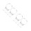 12Pcs Plastic Candy Storage Jars with Transparent Dome and Screw Lid 4