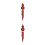 2Pcs ABS Bakelite Hulusi Chinese Flute for Beginners Assorted Colors 9