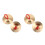 2Pairs Small Copper Finger Cymbals Kids Handheld Rhythm Training Tool 9