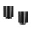 2Pcs Black Acrylic Menu Display Stand Rotating Tabletop Sign Holder 7