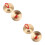 2Pairs Small Copper Finger Cymbals Kids Handheld Rhythm Training Tool 4