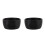 2Pcs Men's Shaving Soap Bowl with Comfortable Grip and Classic Style 4