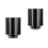 2Pcs Black Acrylic Menu Display Stand Rotating Tabletop Sign Holder 9
