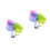 4Pcs Multi-Color ABS Fish Tank Plants Plastic Betta Fish Accessories 9