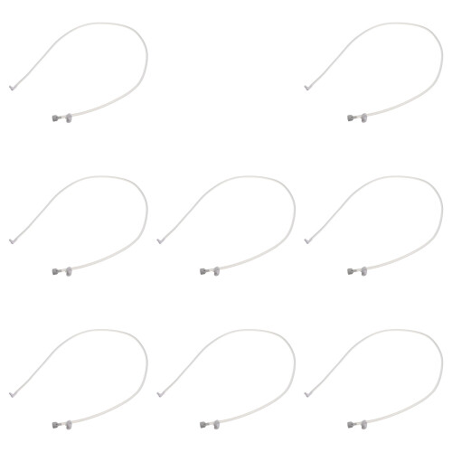32Pcs White Plastic Water Flosser Hose Replacement for Oral Irrigators 2