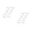 4Pcs White Soft Plush Pipe Cleaners for Creative DIY Crafting Uses 6