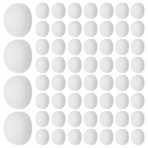 240Pcs White Precision Craft Mini Sponge Daubers Ink Blending Tools 1